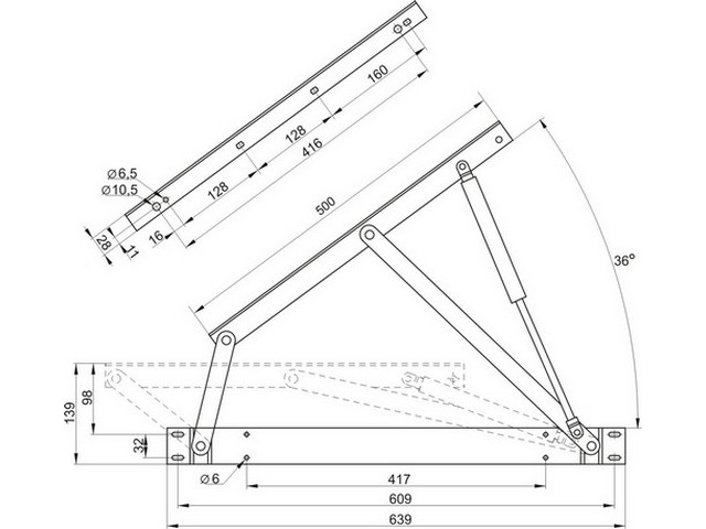 Механизм подъема №559 (МПК 500)