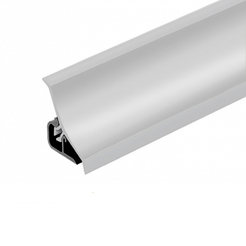 Плинтус для столешниц СЕРЕБРО МАТОВОЕ, ЭТОРИЯ (820) 20*20*3000 (ф-ра Th. 820, 3L) BL33-032