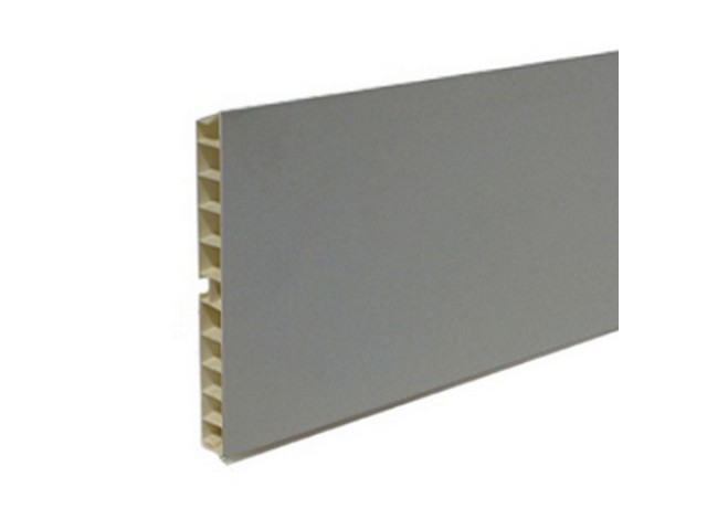 Цоколь алюминий гладкий (МФС) H100, 4м (15)