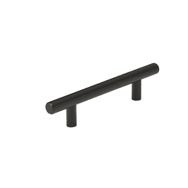 Ручка-рейлинг КЕРРОН R-3020-128 BL (черный матовый)