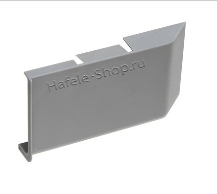 Заглушка для навеса, универсальный 17мм, левая, Серый 290.27.968