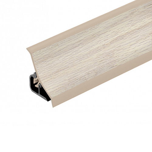 Плинтус для столешниц 18*18*3 БЕЛЫЙ ДУБ (1262), ф-ра 1004