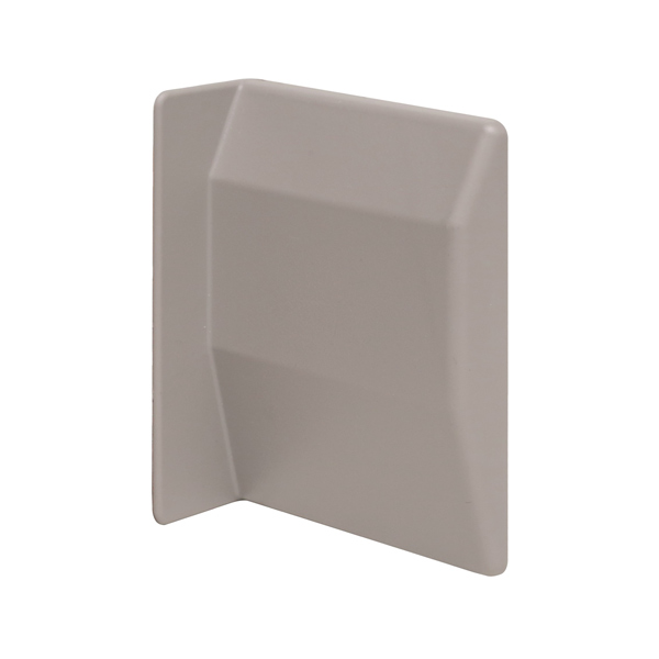 Заглушка для навеса, пластик,правая, серая