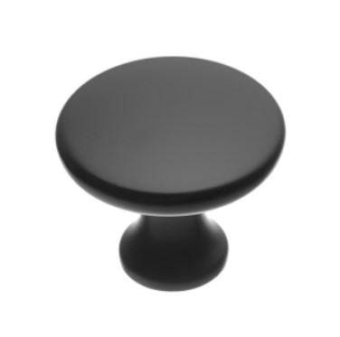 Ручка-кнопка 801 d30 чёрный (25)