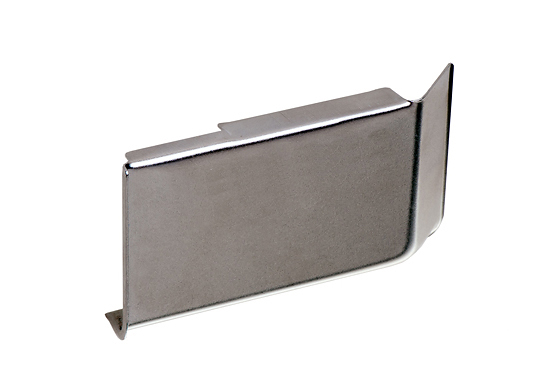 Заглушка для навеса, универсальный 15,7 мм, правая, никель 290.27.973