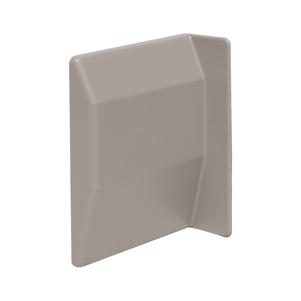 Заглушка для навеса, пластик,левая, серая