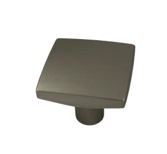 Ручка-кнопка КВАДРАТ 30*30 сатин никель (50)