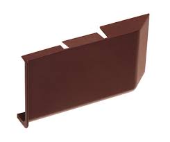 Заглушка для навеса, универсальный 17мм, левая, коричневый 290.27.966