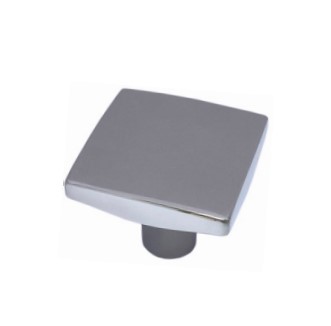 Ручка-кнопка КВАДРАТ 30*30 хром (50)