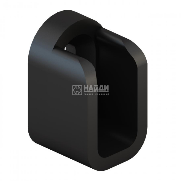 Карман сетчатой полки малый, черный (50)