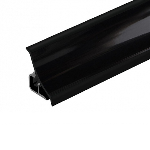 Плинтус для столешниц 33-056P (1905) BL33 Черный ГЛЯНЕЦ 20*20*3000 (ф-ра 1905)