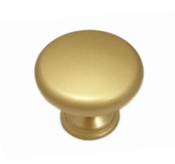 Ручка-кнопка 8534 матовое золото