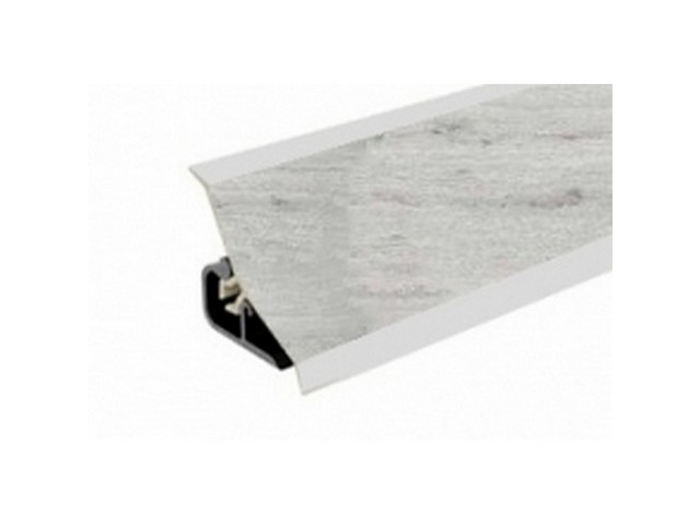 Плинтус для столешниц ТРАВЕРТИН СЕРЫЙ (Венеция) (1260) 20*20*3000, ф-ра 820/3L (25шт)