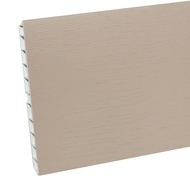 Цоколь ПВХ Дуб капучино (лен) с упл (4000*95)