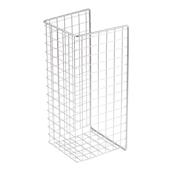 Корзина для белья откидная, 240*420*230 БЕЛАЯ 11.01.01.3.0.1