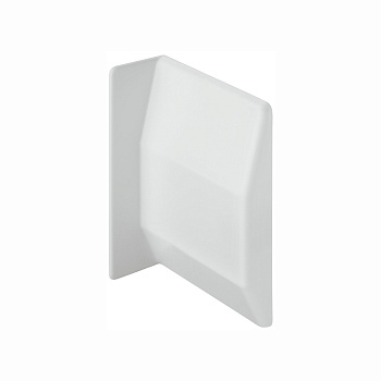 Заглушка для навеса CAMAR 807, пластик,правая, белая 290.40.701 