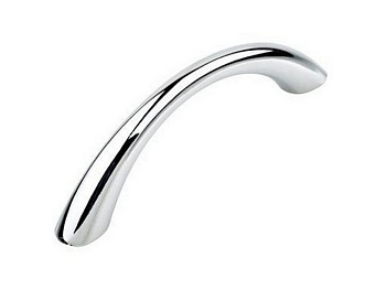 Ручка-скоба Duga 96 CP, ДЕЛЬФИН 96 мм, хром, (80/800)