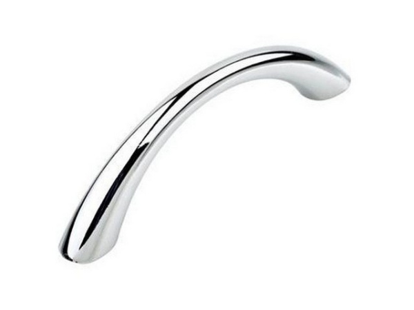 Ручка-скоба Duga 96 CP, ДЕЛЬФИН 96 мм, хром, (80/800)