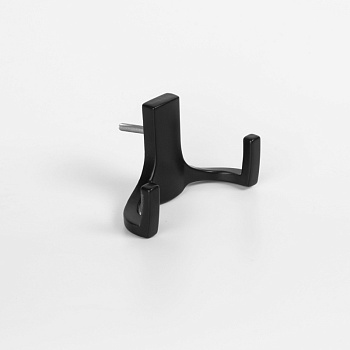 Крючок ЛОРД 2 чёрный матовый (30/300)