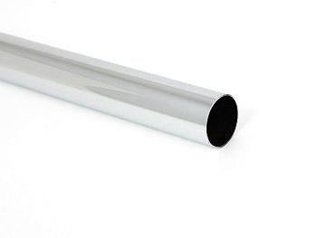 Труба D=25 0,6мм*3,0м; 0 ,84(10) ХРОМ,КИТАЙ