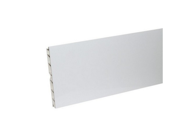 Цоколь белый глянец (МФС) H100, 4м (15)