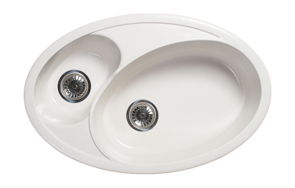 Мойка 09 "Белый" (770*500)