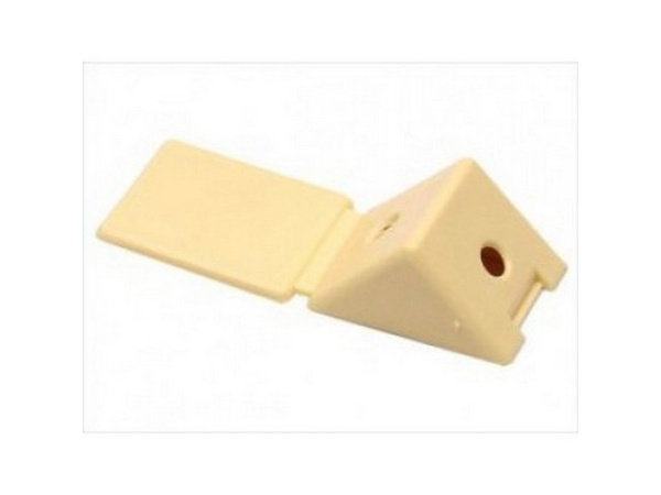 Уголок на 2 шурупа ДУБ БЕЛЕНЫЙ №20 (УП2) (100) С-с