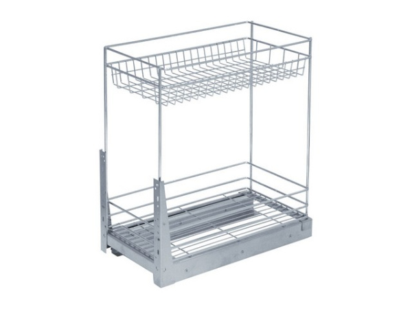 Механизм выкатн.2-ярусный 400 мм  (донное крепл) 345х475х510 LS2/400D, Lotti