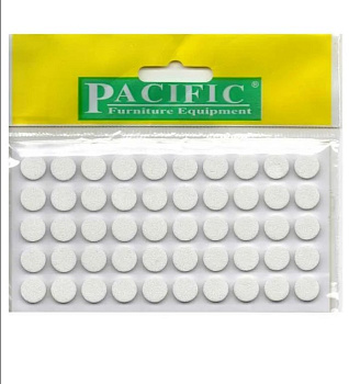 Демпферная кнопка белая(50) Pacifik 10*2.5