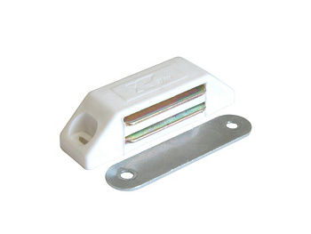 Магнит мебельный WW БЕЛЫЙ (50)