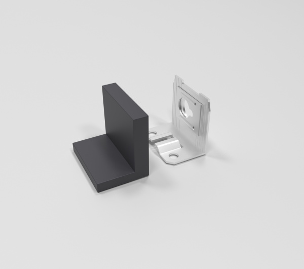 Навес типа L, черный (400)