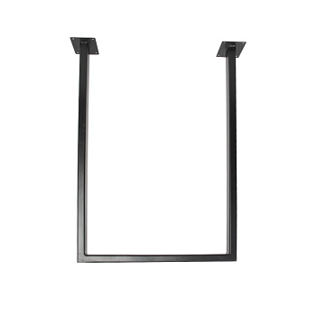 Подстолье П-образное 710*500(черный муар)