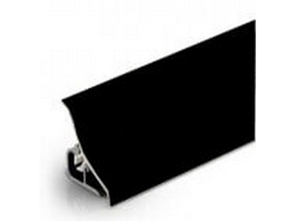 Плинтус для столешниц 33-056 (1910) BL33 Черный матовый 20*20*3000 (ф-ра 901)