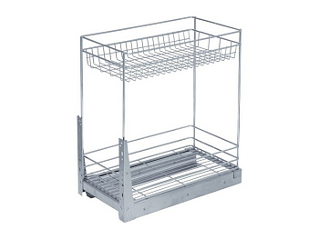 Механизм выкатн.2-ярусный 400 мм  (донное крепл) 345х475х510 LS2/400D, Lotti 