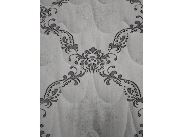 Стежка Трикотажная ткань XЗ478 black-white 300 син + 40 спанбонд
