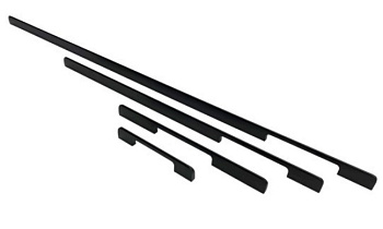 Ручка-скоба 16009 -1200мм(320мм*3) матовый чёрный (10)