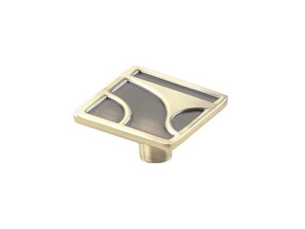 Ручка-кнопка КЕРРОН RK-032 BA (бронза)(80/400)