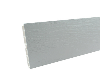 Цоколь ПВХ Роял Вуд Серый СС 5011 с упл (4000*95)