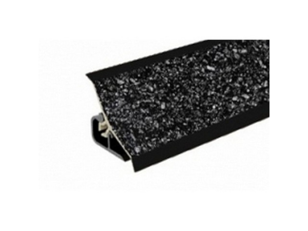 Плинтус для столешниц 18*18*3 ЧЕРНОЕ СЕРЕБРО (1276), ф-ра 901