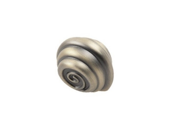 Ручка-кнопка КЕРРОН RK-033 BA (бронза)(100/500) "Р"