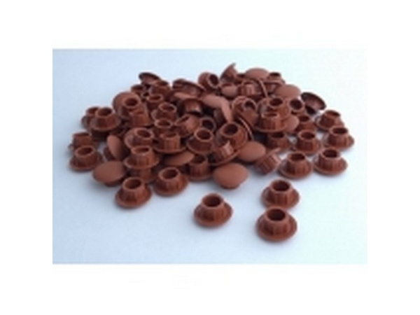 Заглушка мебельная D=8мм ВИШНЯ АКАДЕМИЯ №17 (1000) С-с