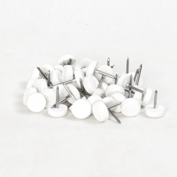 Подпятник с гвоздем БЕЛЫЙ,ОЗМФ (1000)