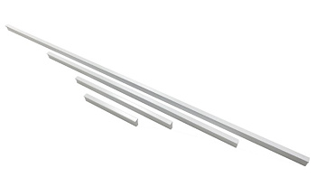 Ручка-скоба 161 L-960мм (1000мм) (брусочек), БЕЛЫЙ МАТОВЫЙ (40)
