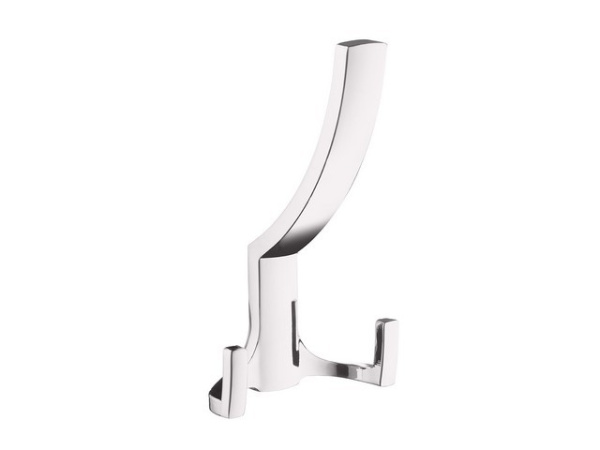 Мебельный крючок трехрожковый KR 0340 SC  матовый хром