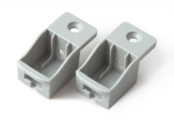 Держатель рейлинга (комплект) для SB08 СЕРЫЙ SBH40/GR