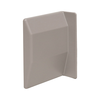 Заглушка для навеса CAMAR 807, пластик,левая, серая 