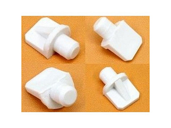 Полкодержатель пластмас. d=6мм ВЕНГЕ №22 (ПД) (1000/18000) С-с