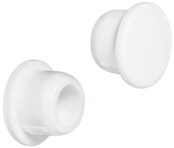 Заглушка белая D= 8/6мм 045.00.759