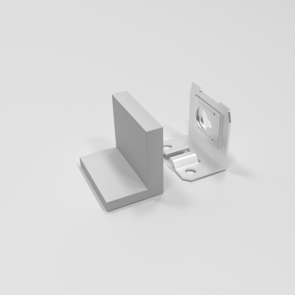 Навес типа L, серый (400)