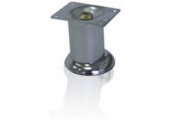 Опора декор.металл.1031 Н-120 хром, к-й, 100шт